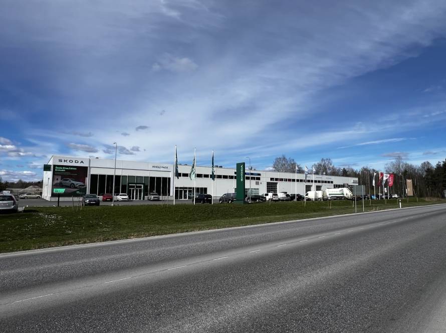 Tööstuslik betoonpõrand teenindus- ja müügikeskusele Paides