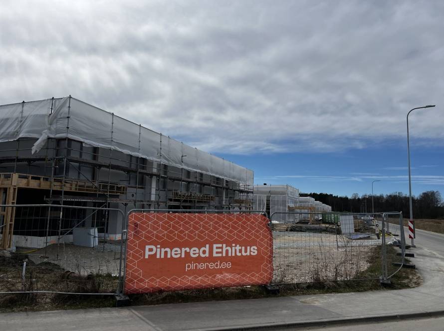 Betoonpõrandate ehitus ridaelamuarendusele Järvekülas